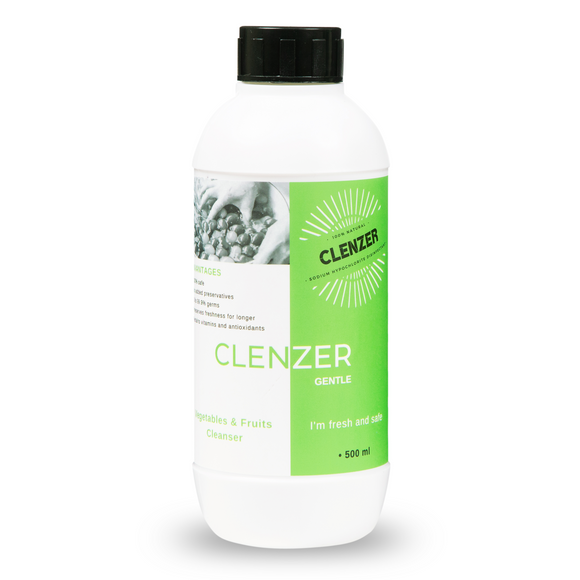 CLENZER Gentle - Vegetables & Fruits Cleaner (500 ml)