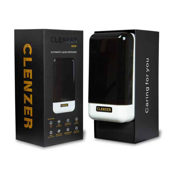 CLENZER Drop - Automatic Sanitizer & Bathroom Soap Dispenser - 1 Liter