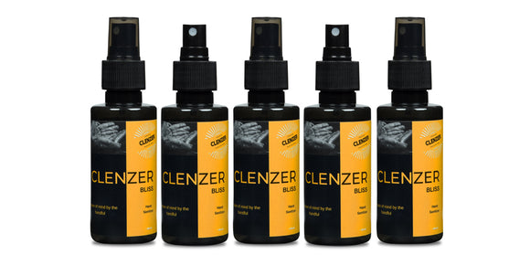 CLENZER Bliss Liquid Hand Sanitizer - 80% Ethyl Alcohol - 100 ml (Value Pack)